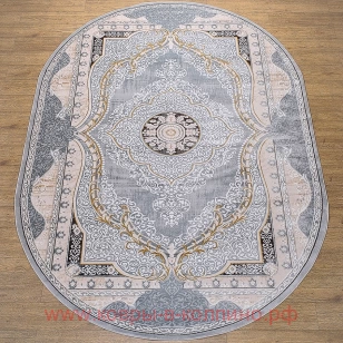 Ковер Каскад 25651-24388 овал 1,5м х 4,0м